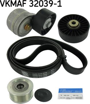 SKF VKMAF 32039-1 - Поликлиновий ремінний комплект autozip.com.ua