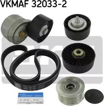 SKF VKMAF 32033-2 - Поликлиновий ремінний комплект autozip.com.ua