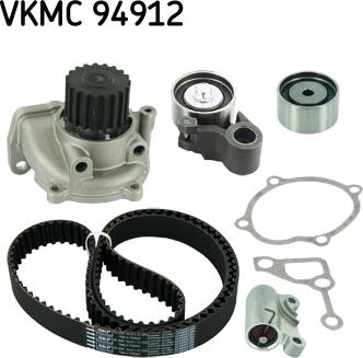 SKF VKMC 94912 - Водяний насос + комплект зубчатого ременя autozip.com.ua