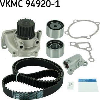 SKF VKMC 94920-1 - Водяний насос + комплект зубчатого ременя autozip.com.ua