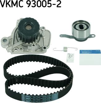 SKF VKMC 93005-2 - Водяний насос + комплект зубчатого ременя autozip.com.ua