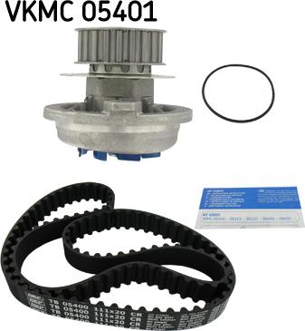 SKF VKMC 05401 - Водяний насос + комплект зубчатого ременя autozip.com.ua