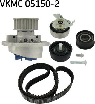 SKF VKMC 05150-2 - Водяний насос + комплект зубчатого ременя autozip.com.ua