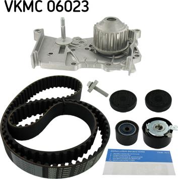 SKF VKMC 06023 - Водяний насос + комплект зубчатого ременя autozip.com.ua