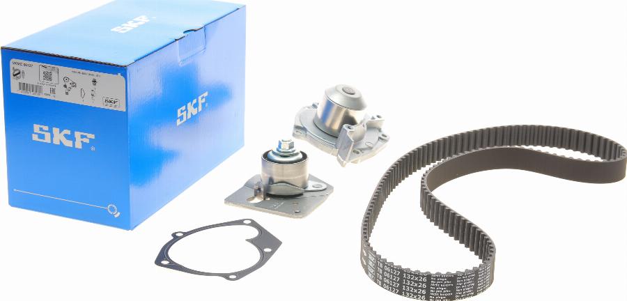 SKF VKMC 06127 - Водяний насос + комплект зубчатого ременя autozip.com.ua