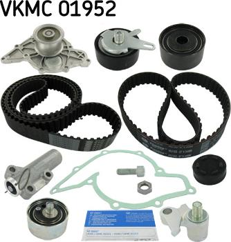 SKF VKMC 01952 - Водяний насос + комплект зубчатого ременя autozip.com.ua