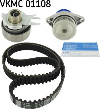 SKF VKMC 01108 - Водяний насос + комплект зубчатого ременя autozip.com.ua