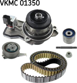 SKF VKMC 01350 - Водяний насос + комплект зубчатого ременя autozip.com.ua