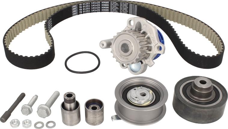 SKF VKMC 01251 - Водяний насос + комплект зубчатого ременя autozip.com.ua