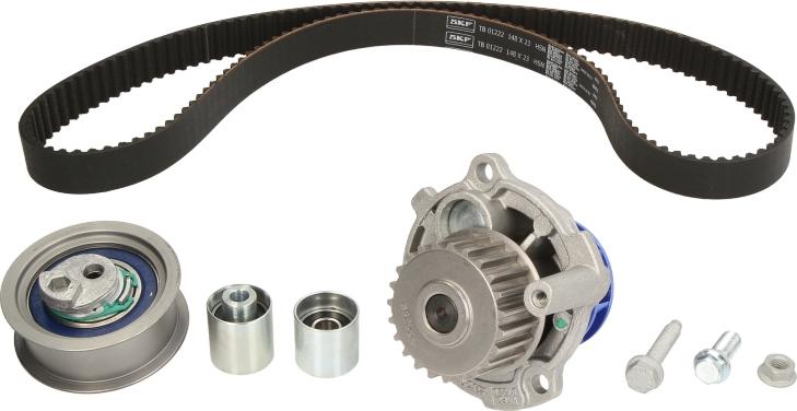 SKF VKMC 01222-1 - Водяний насос + комплект зубчатого ременя autozip.com.ua