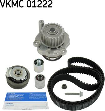 SKF VKMC 01222 - Водяний насос + комплект зубчатого ременя autozip.com.ua
