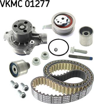 SKF VKMC 01277 - Водяний насос + комплект зубчатого ременя autozip.com.ua