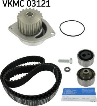 SKF VKMC 03121 - Водяний насос + комплект зубчатого ременя autozip.com.ua
