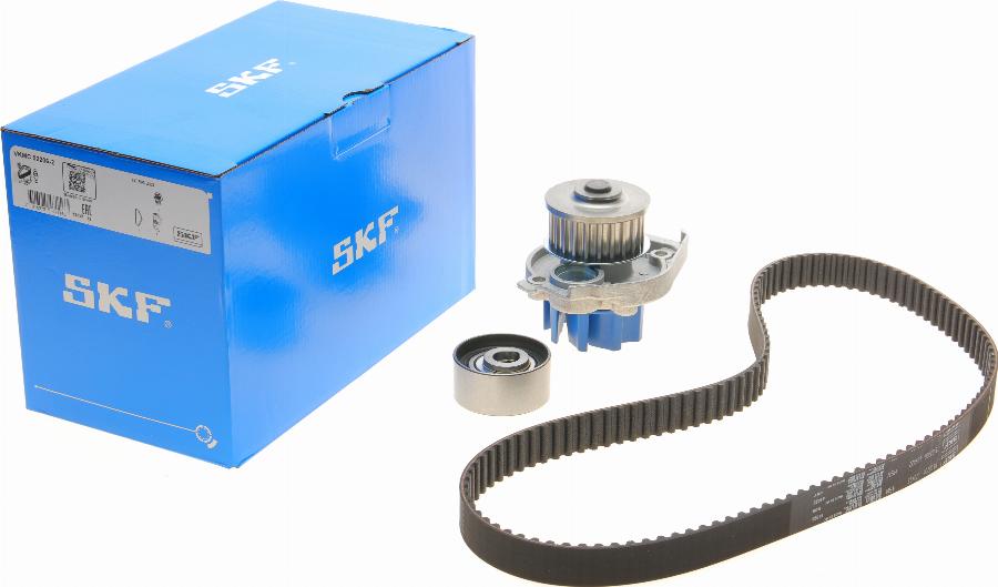 SKF VKMC 02206-2 - Водяний насос + комплект зубчатого ременя autozip.com.ua