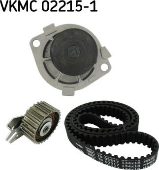 SKF VKMC 02215-1 - Водяний насос + комплект зубчатого ременя autozip.com.ua