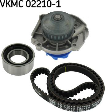 SKF VKMC 02210-1 - Водяний насос + комплект зубчатого ременя autozip.com.ua