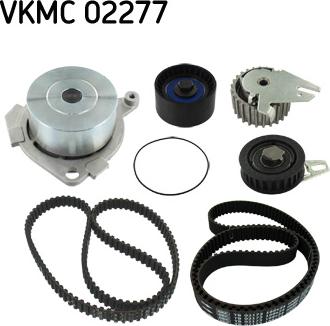 SKF VKMC 02277 - Водяний насос + комплект зубчатого ременя autozip.com.ua