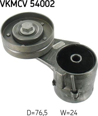 SKF VKMCV 54002 - Паразитний / провідний ролик, поліклиновий ремінь autozip.com.ua