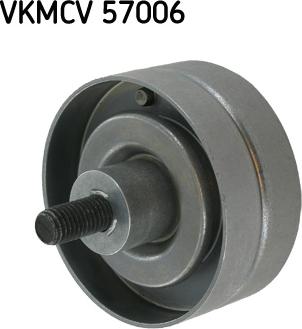 SKF VKMCV 57006 - Паразитний / провідний ролик, поліклиновий ремінь autozip.com.ua