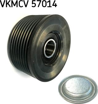 SKF VKMCV 57014 - Паразитний / провідний ролик, поліклиновий ремінь autozip.com.ua