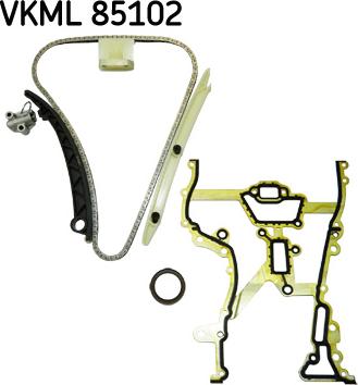 SKF VKML 85102 - Комплект ланцюга приводу распредвала autozip.com.ua