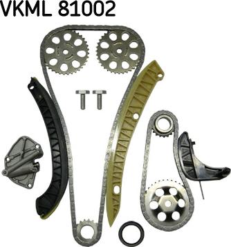 SKF VKML 81002 - Комплект ланцюга приводу распредвала autozip.com.ua