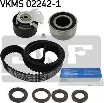 SKF VKMS 02242-1 - Комплект ременя ГРМ autozip.com.ua