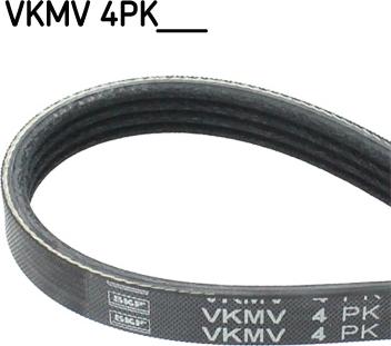 SKF VKMV 4PK990 - Поліклиновий ремінь autozip.com.ua
