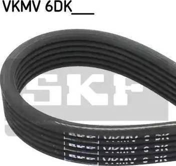 SKF VKMV 6DK1225 - Поліклиновий ремінь autozip.com.ua