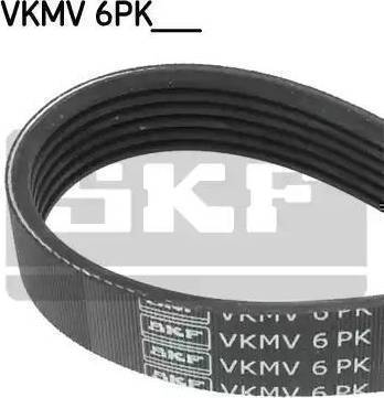 SKF VKMV 6PK1649 - Поліклиновий ремінь autozip.com.ua