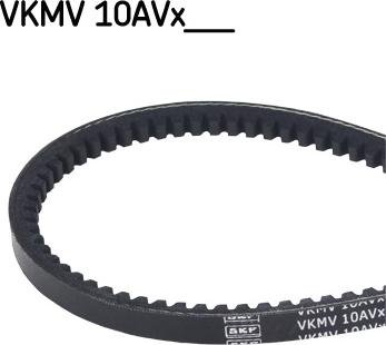 SKF VKMV 10AVx613 - Клиновий ремінь autozip.com.ua