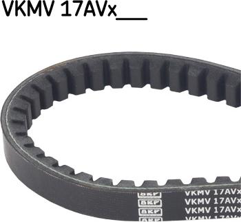 SKF VKMV 17AVx1040 - Клиновий ремінь autozip.com.ua