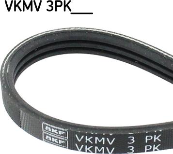 SKF VKMV 3PK597 - Поліклиновий ремінь autozip.com.ua