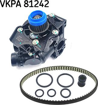 SKF VKPA 81242 - Водяний насос autozip.com.ua