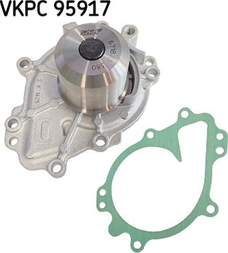 SKF VKPC 95917 - Водяний насос autozip.com.ua