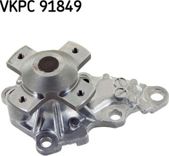 SKF VKPC 91849 - Водяний насос autozip.com.ua