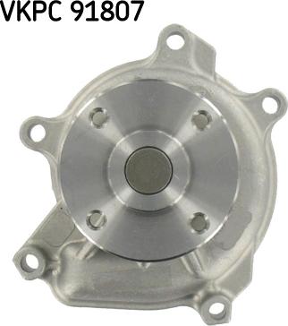 SKF VKPC 91807 - Водяний насос autozip.com.ua