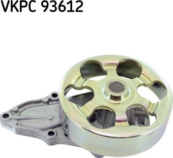 SKF VKPC 93612 - Водяний насос autozip.com.ua