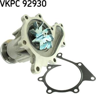 SKF VKPC 92930 - Водяний насос autozip.com.ua