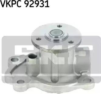 SKF VKPC 92931 - Водяний насос autozip.com.ua