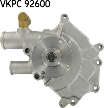 SKF VKPC 92600 - Водяний насос autozip.com.ua