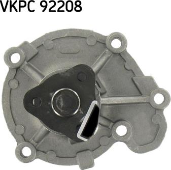 SKF VKPC 92208 - Водяний насос autozip.com.ua