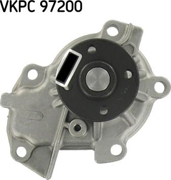 SKF VKPC 97200 - Водяний насос autozip.com.ua