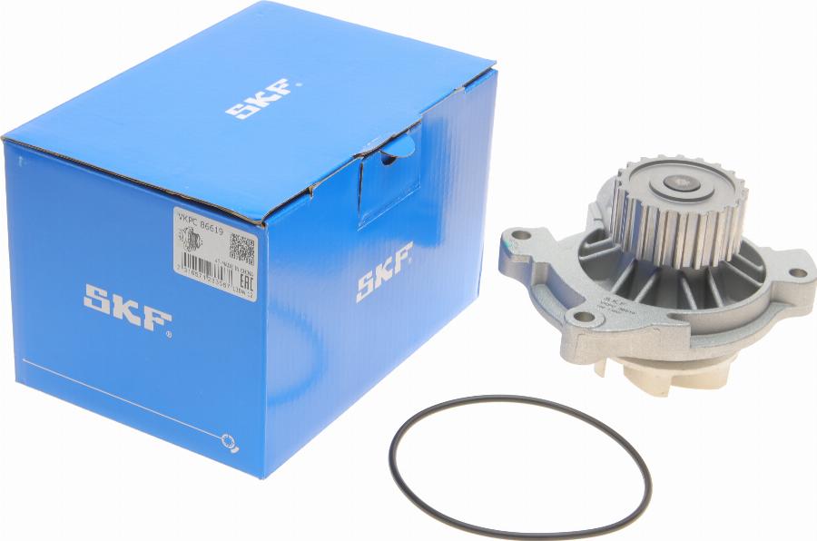 SKF VKPC 86619 - Водяний насос autozip.com.ua