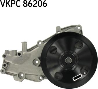 SKF VKPC 86206 - Водяний насос autozip.com.ua