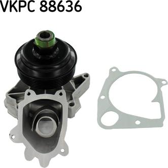 SKF VKPC 88636 - Водяний насос autozip.com.ua