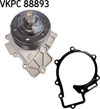 SKF VKPC 88893 - Водяний насос autozip.com.ua