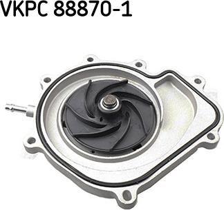 SKF VKPC 88870-1 - Водяний насос autozip.com.ua