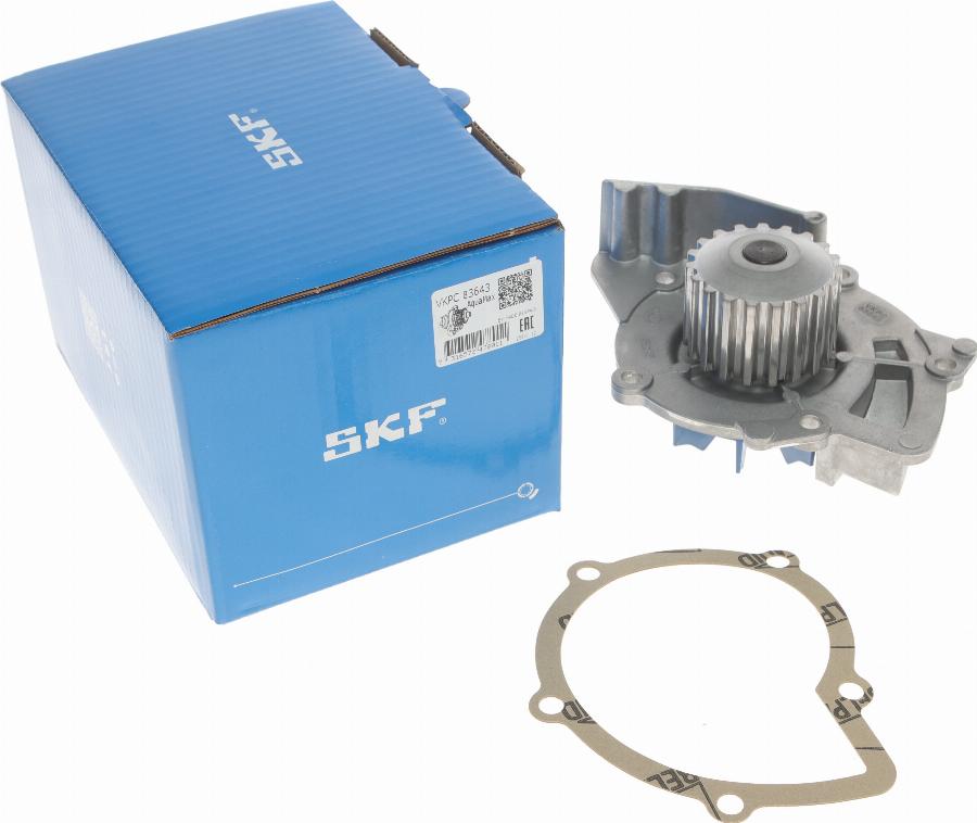 SKF VKPC 83643 - Водяний насос autozip.com.ua