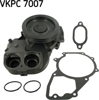 SKF VKPC 7007 - Водяний насос autozip.com.ua